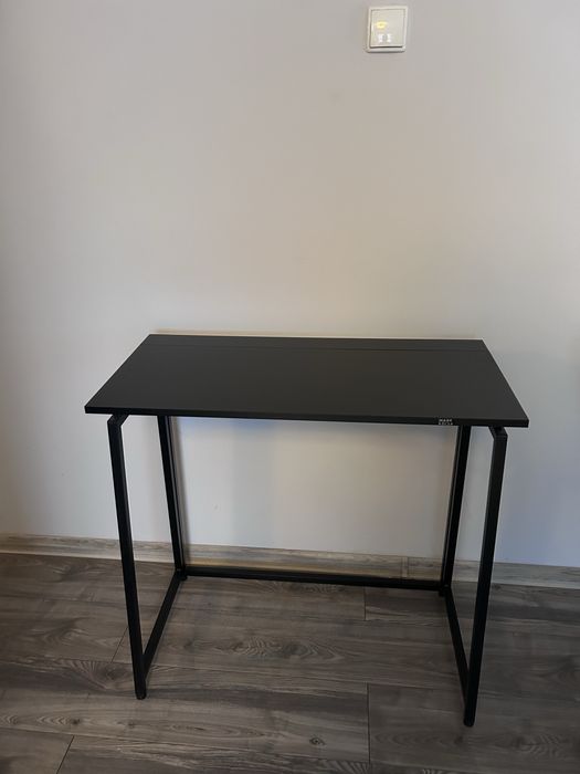 Biurko składane czarne