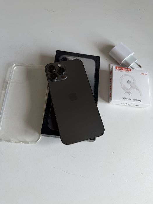 iPhone 13 Pro Max 128gb czarny bateria 100% komplet