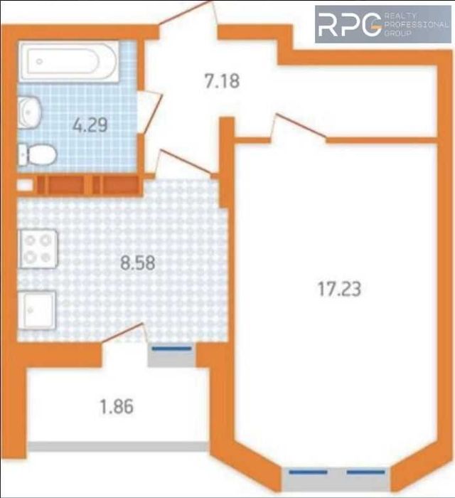 Продам 1к квартиру 39м2, ЖК Оберіг 2, ( Чарівне місто, Вудсторія )