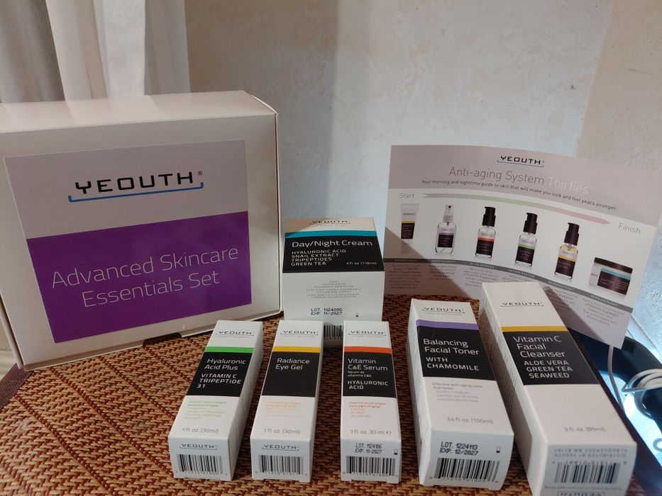 YEOUTH, омолоджувальна система, Thirties, набір із 6 предметів