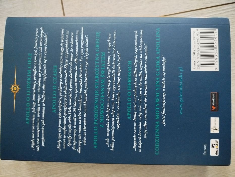 Rick Riordan Apollo i boskie próby