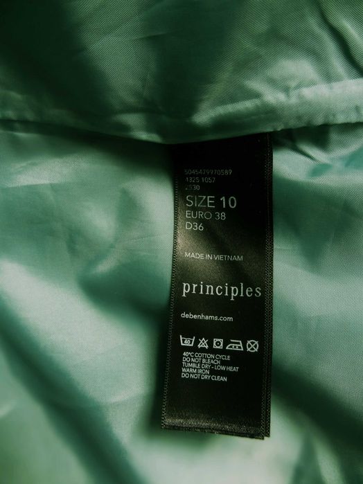 Przeciwdeszczowa kurtka damska z kapturem, Principles, rozm M