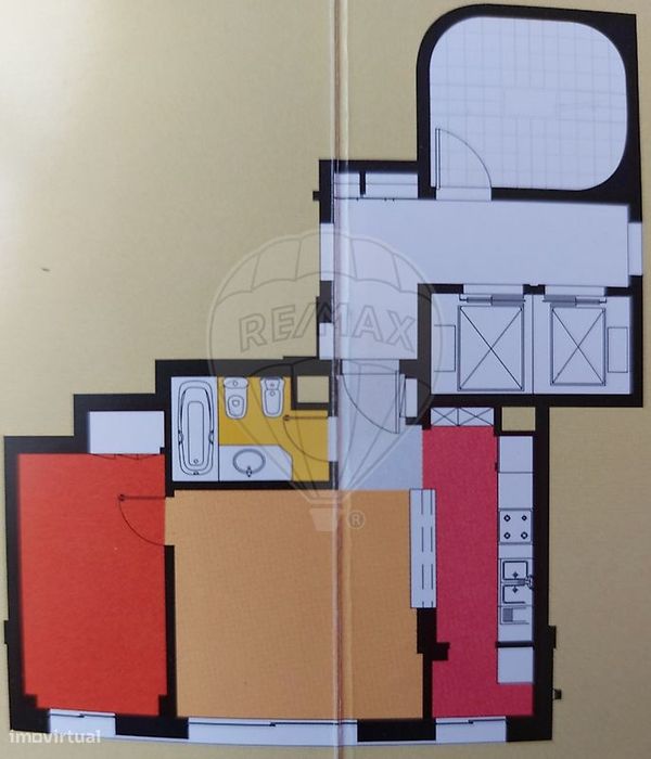 Apartamento T1 para venda