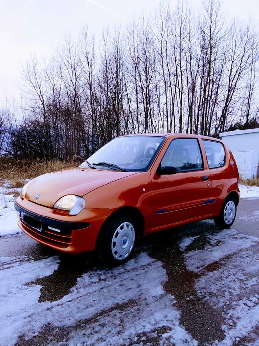 Fiat Seicento 1.1 wersja LOOK 78 tys. przeb. 1 właściciel Kwit zakupu