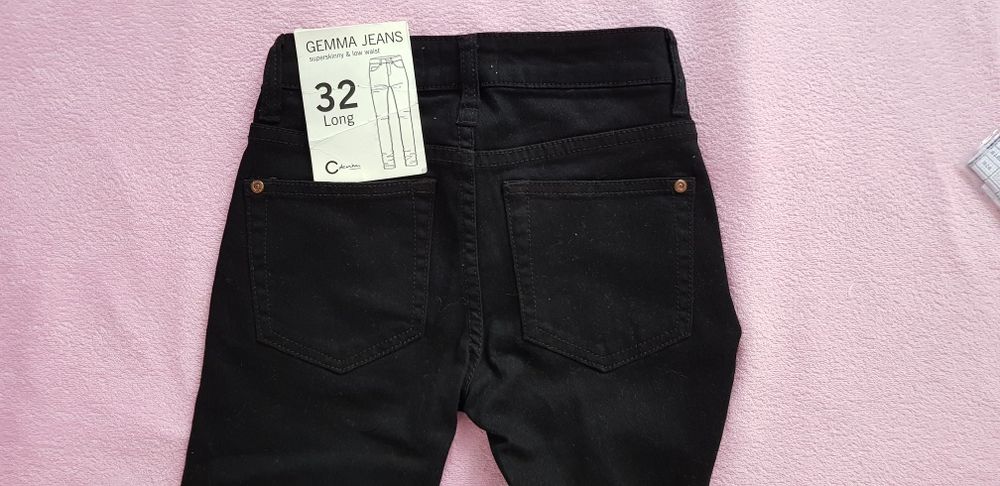 Spodnie jeans Slim rurki 32 NOWE