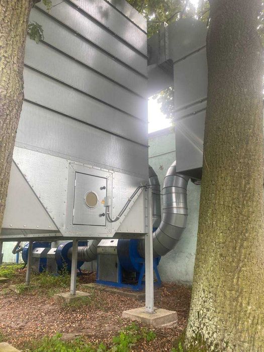 Linia odpylajaca i wentylatory  firmy JKF