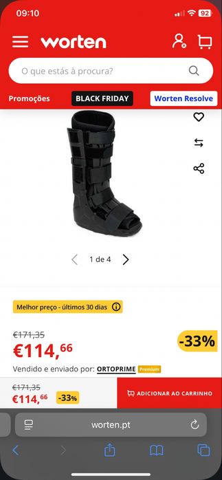 Bota Walker Órtese (ortopedia)