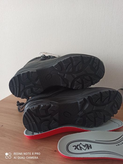 Треккинговые ботинки зимние Haix Commander GTX Waterproof black 42