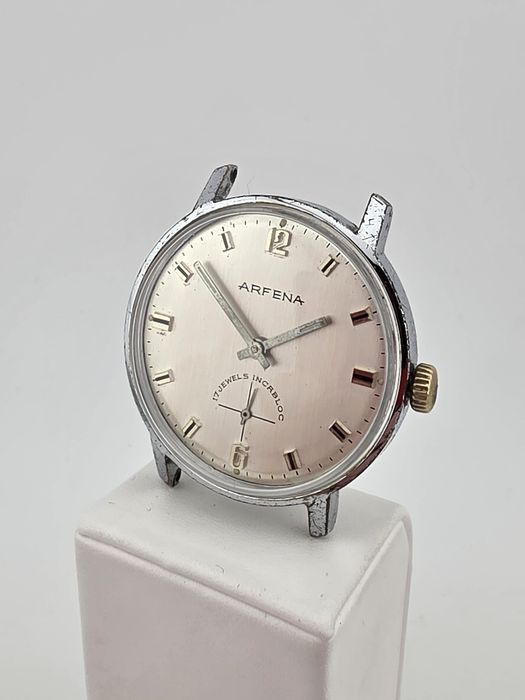 Szwajcarski zegarek vintage Arfena – sprawny, kultowy mech. AS 1130