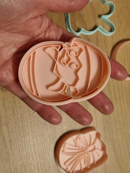 Wielkanocne foremki wykrawacze stample