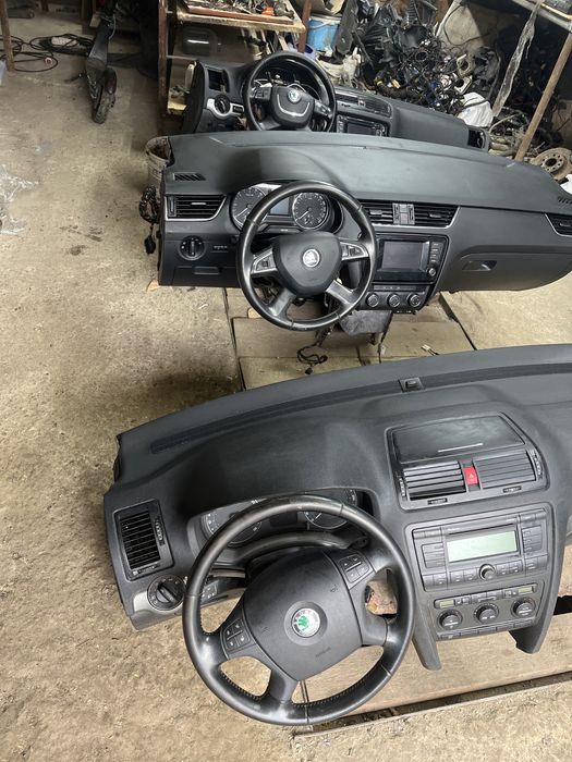 Торпеда панель безпека Шкода октавія А5 А7 Skoda Octavia A5 A7