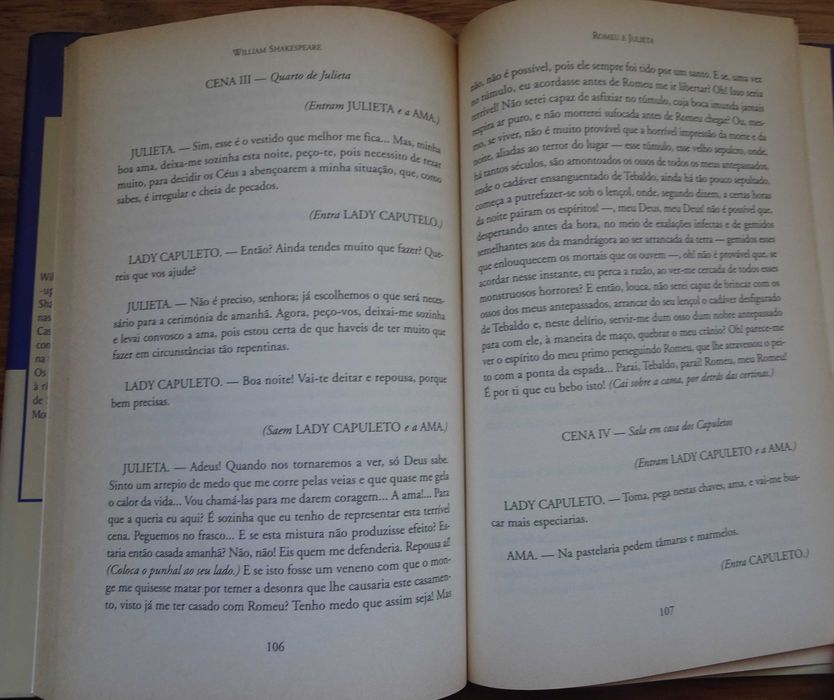 Romeu e Julieta de William Shakespeare