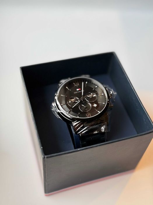 Zegarek Męski Tommy Hilfiger Evan TORBA NA PREZENT + BOX GRATIS