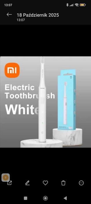 Xiaomi-szczoteczka elektryczna