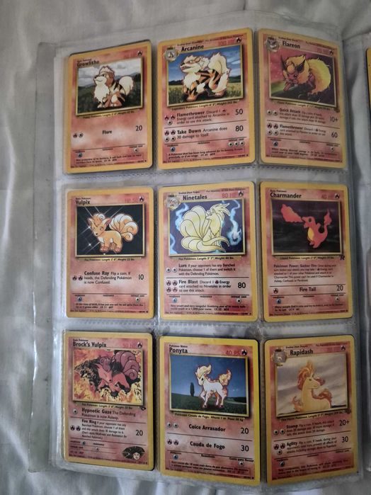 Cartas pokemon 1999-2002