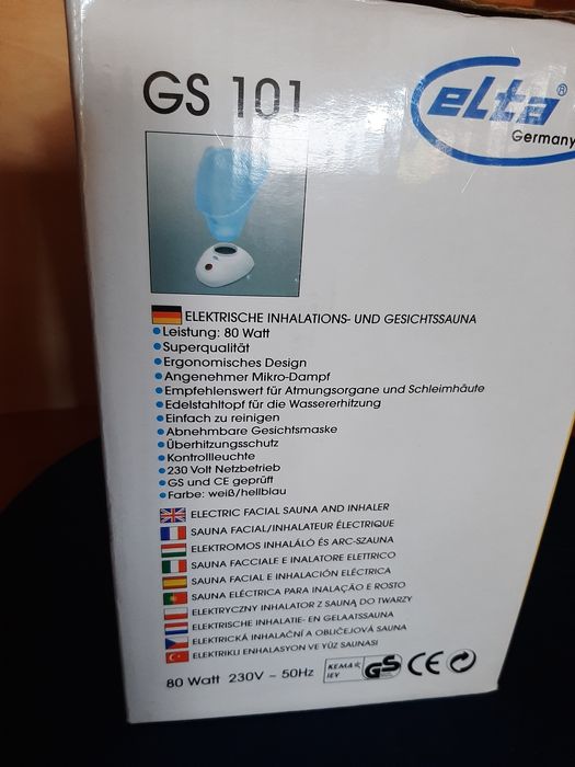 Sauna facial elétrica