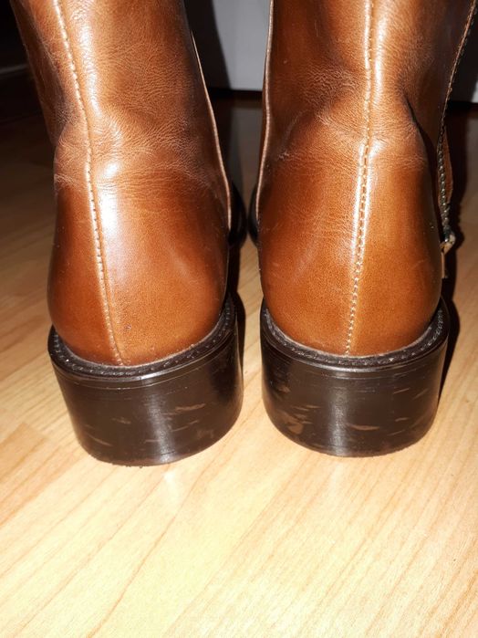 Sprzedam nowe krótkie damskie kozaczki firmy Zara roz. 37