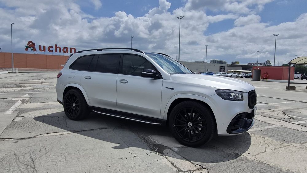 GLS 63 580 AMG V8 WARSZAWA 6 OSÓB 600KM x167 jak nowy folia PPF 2021r