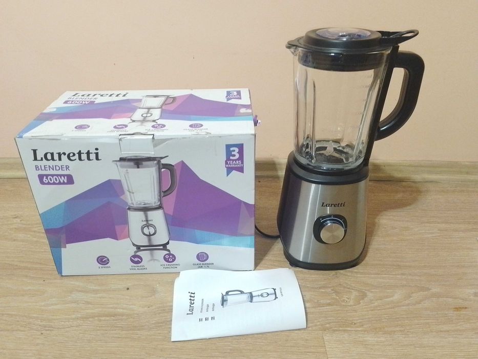 Блендер Laretti стекло