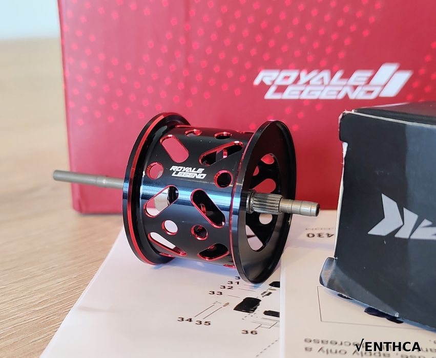 NOWY multiplikator Kastking Royale Legend II 7,2:1 LH + szpula BFS