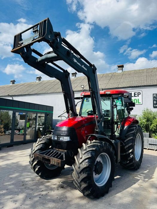 Case IH MXU 115 PRO  CASE MXU 115 PRO, 2006r, z ładowaczem czołowym QUICKE Q55, pneumatyka