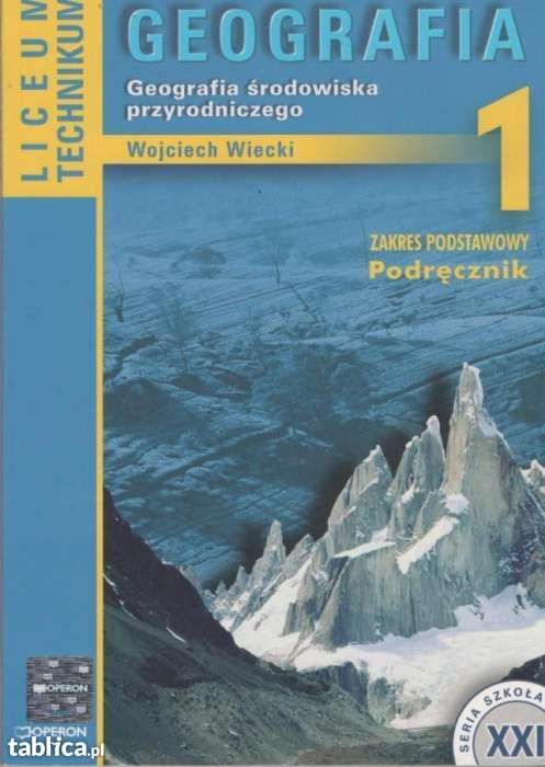 Geografia 1 Operon; Liceum/Technikum; Nowa