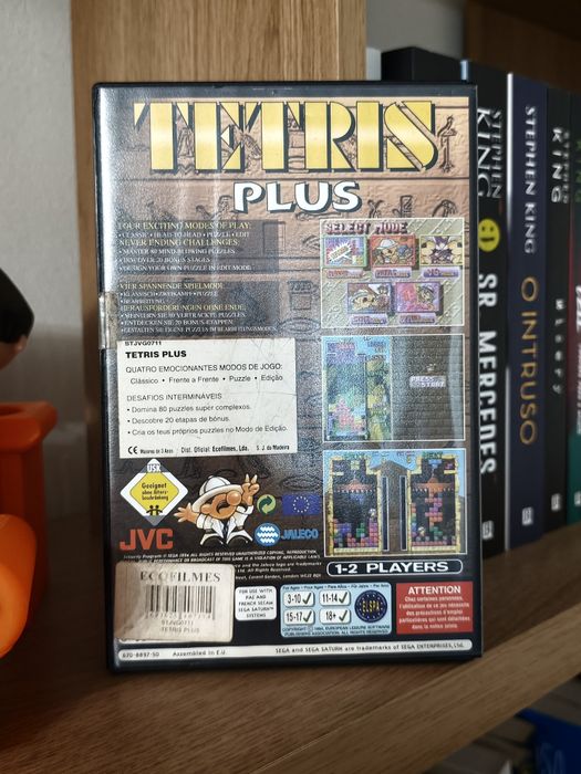 Jogo tetris plus sega saturn