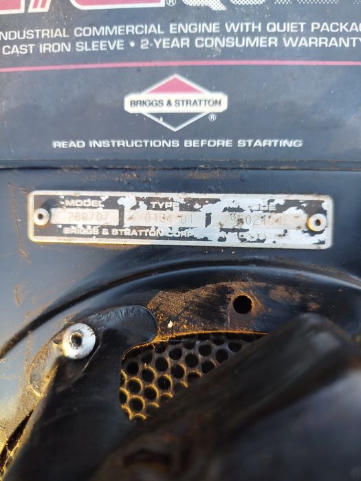 Двигун Briggs Stratton 12,5hp із стартером