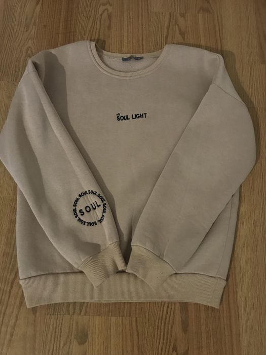 Світшот бежевий,кофта спортивна