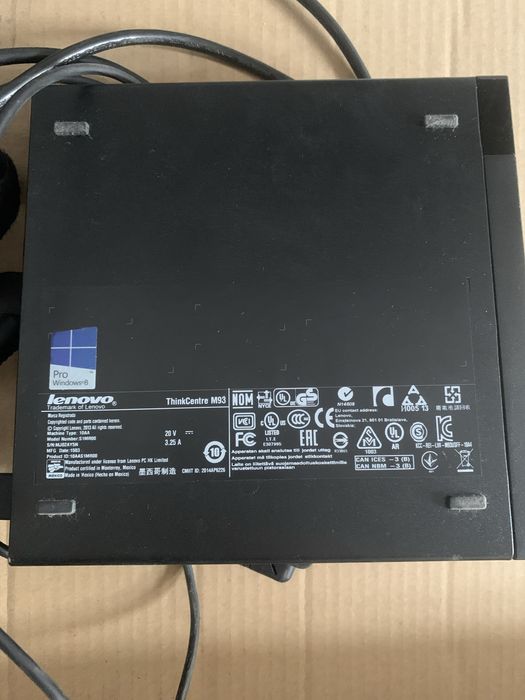 Komputer LENOVO M93 i M93p i monitor Eizo
