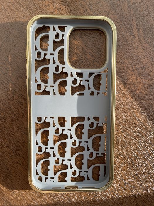 Чохол Dior для iPhone 15 Pro Max