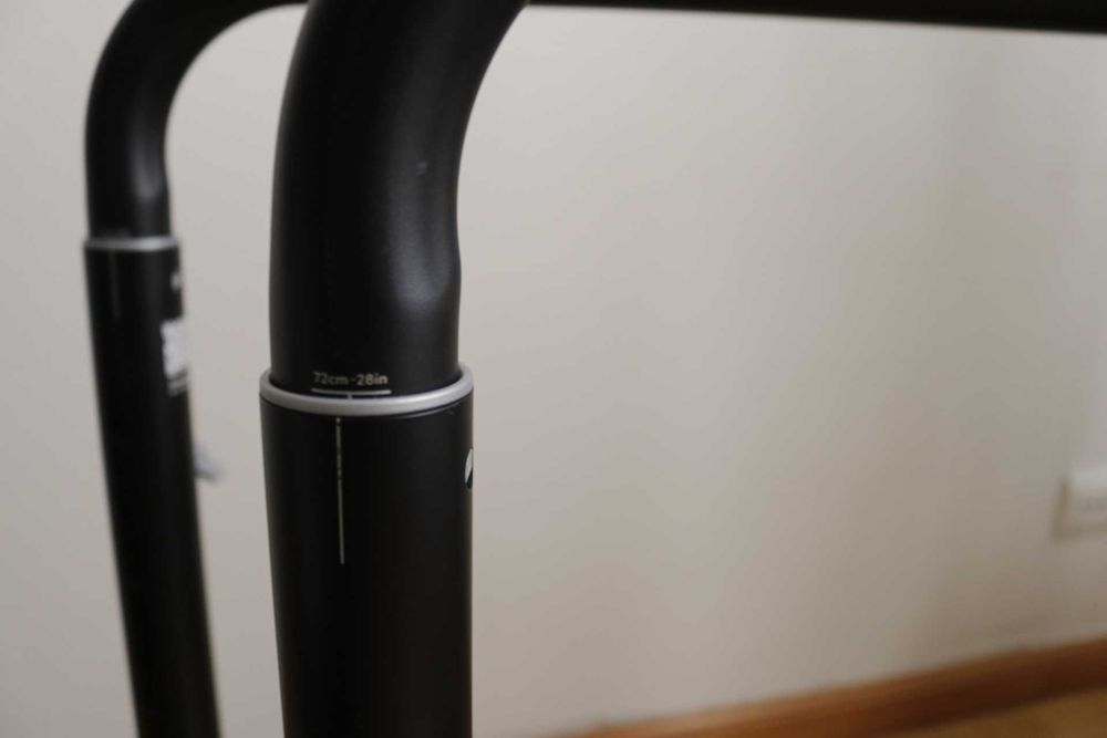 Barras de Fundos Ajustáveis e Compactas Musculação