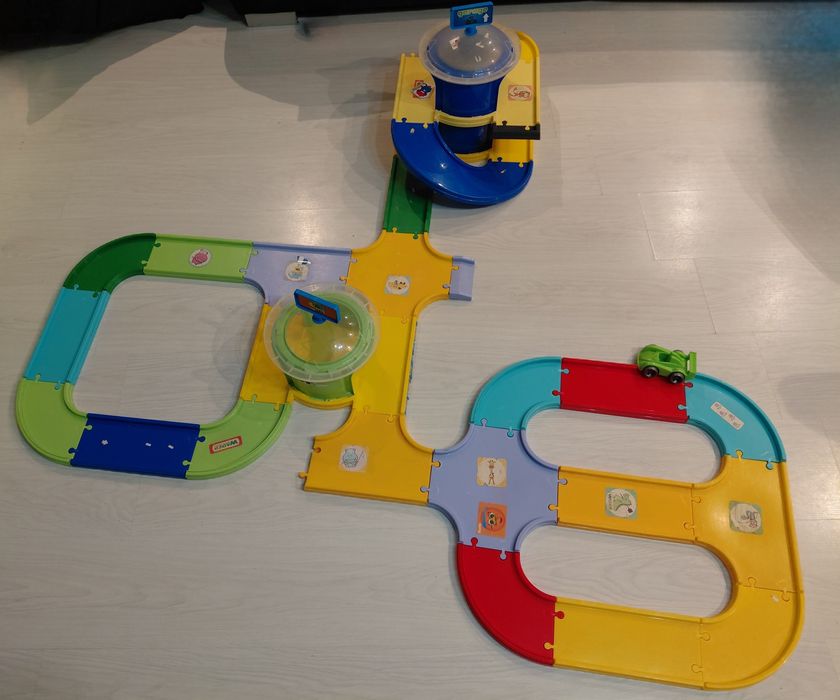 Duży zestaw Tor samochodowy Wader