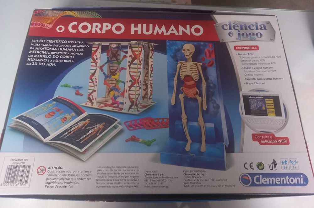 O corpo Humano | Ciência e Jogo | 9+