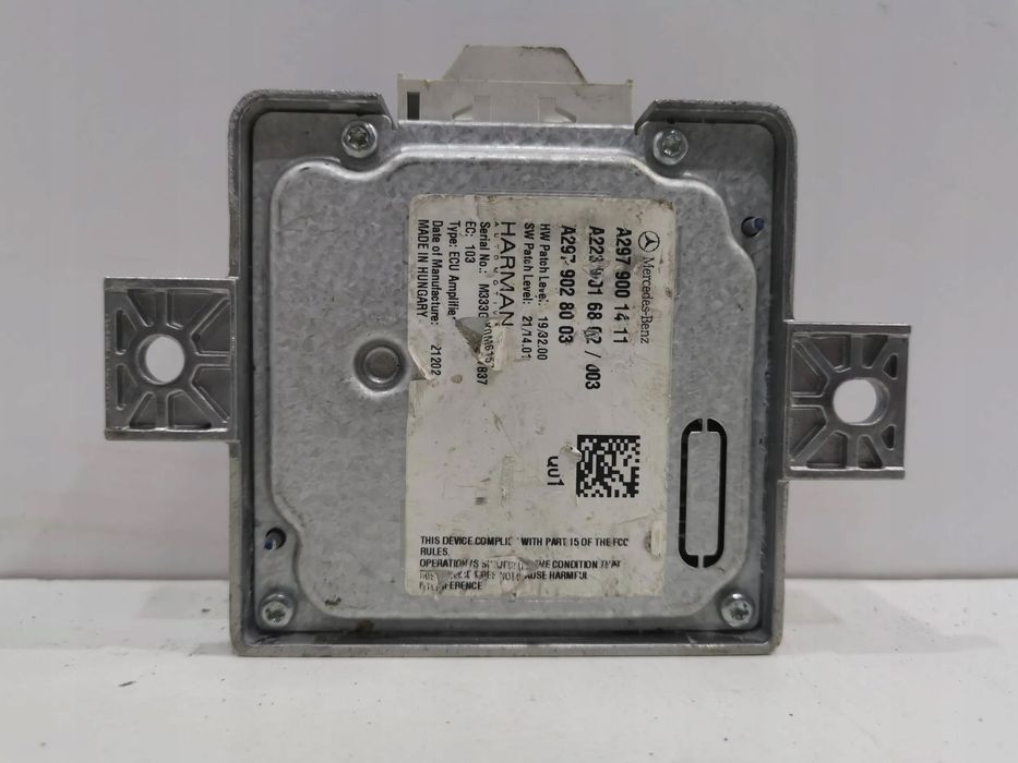 wzmacniacz harman mercedes a2979001411 oryg nowy !!!