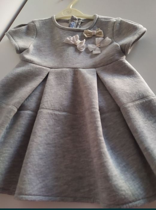 Colete e vestidos inverno 12-18m