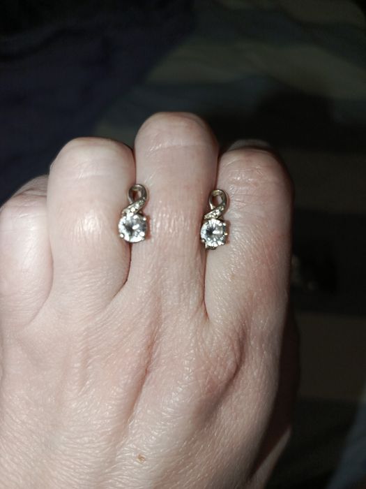 Гарні сережки серебро 925