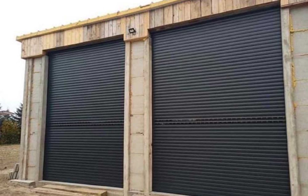 Bramy garażowe segmentowe, rolowane, uchylne