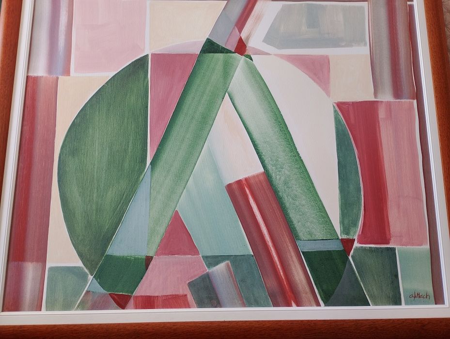 Tela a óleo de AfMach