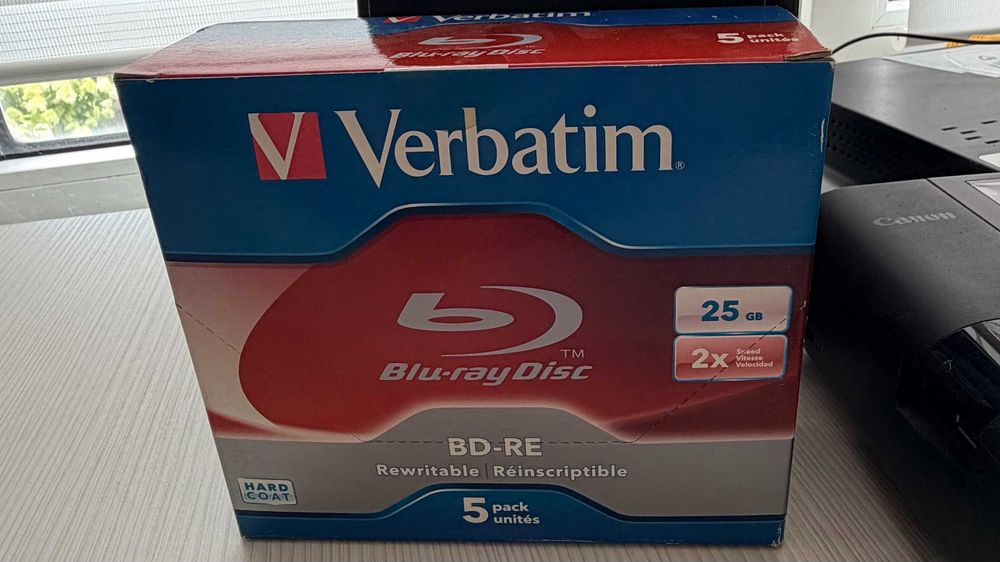 Диск BD Verbatim BD-RE 25Gb 2x Jewel 5шт Hard Coat