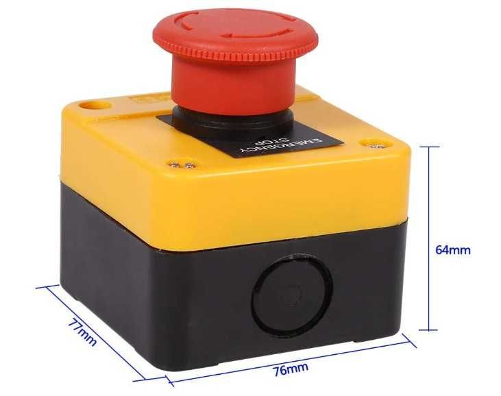 Wyłącznik awaryjny, grzybek 660V 10A Nikou