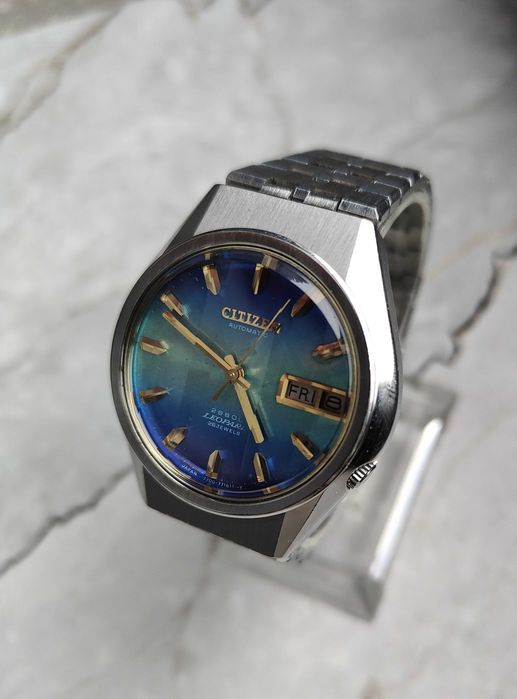 Citizen Leopard 7700 Hi Beat 28800 Automat Zegarek 70 lata Vintage