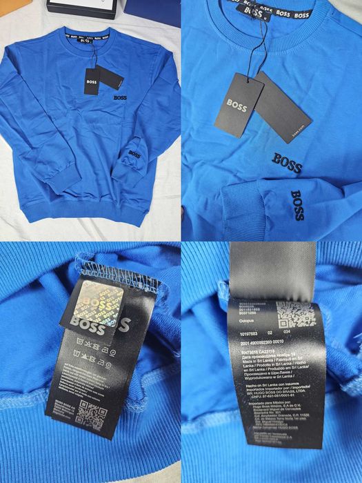 Bluza męska hugo boss premium maly znaczek OUTLET wyszywany