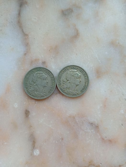 2  moeda de 50 Centavos de 1962