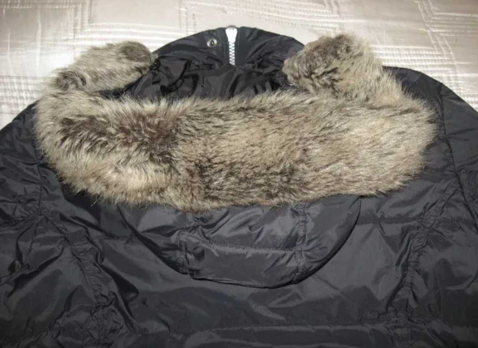 Barbour Damska kurtka płaszczyk 42 XL futerko fibre down Tanio