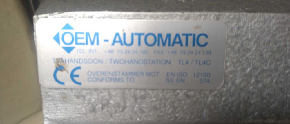 Pulpit sterowania dwuręcznego