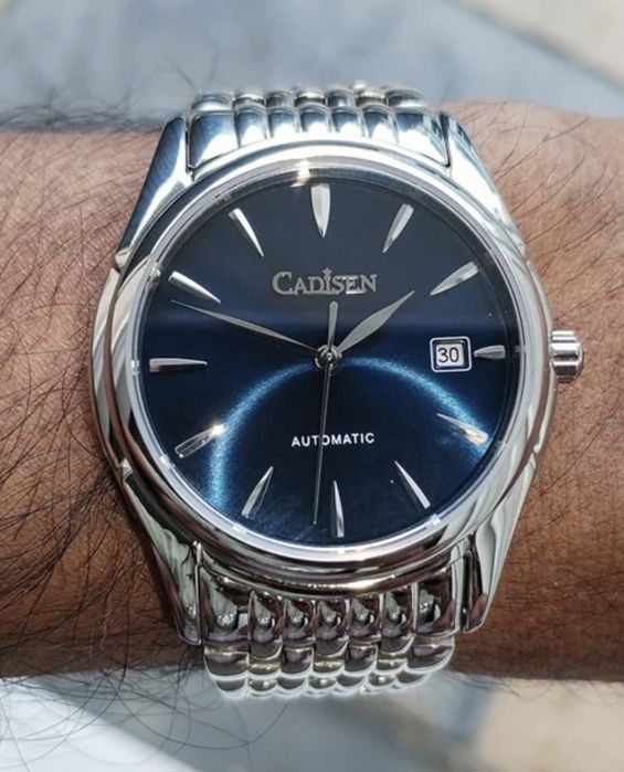 Zegarek Automatyczny Cadisen c8225, mechanizm Seiko NH35