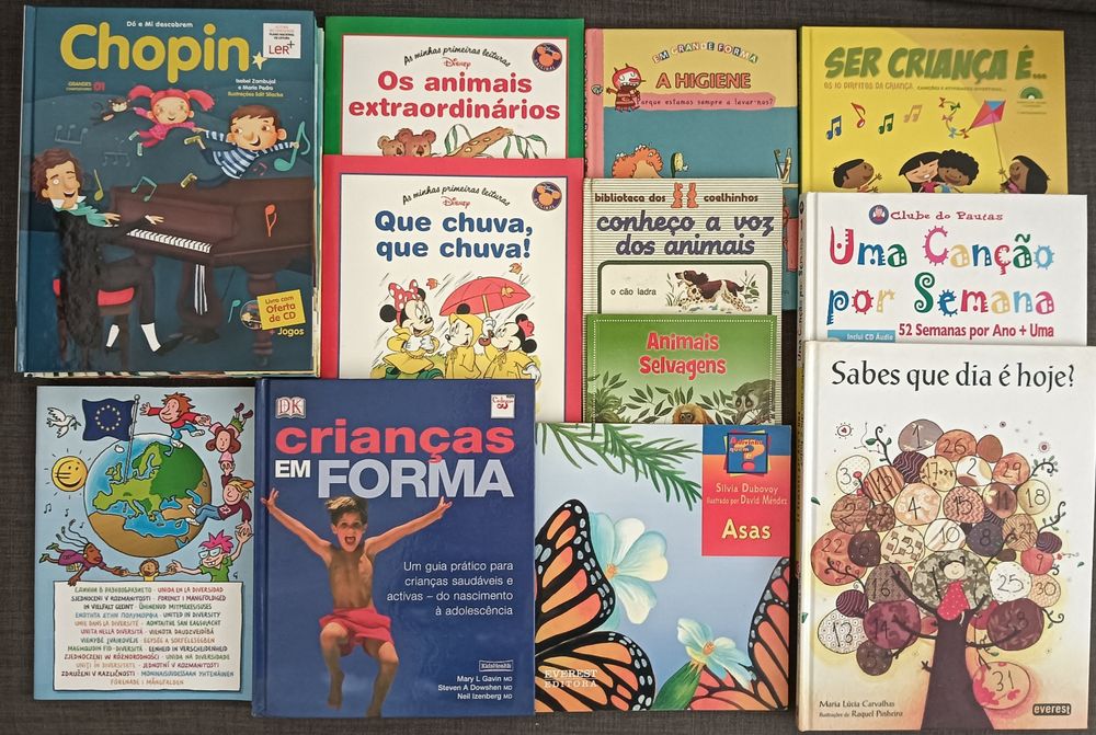 Livros infantis e juvenis em português