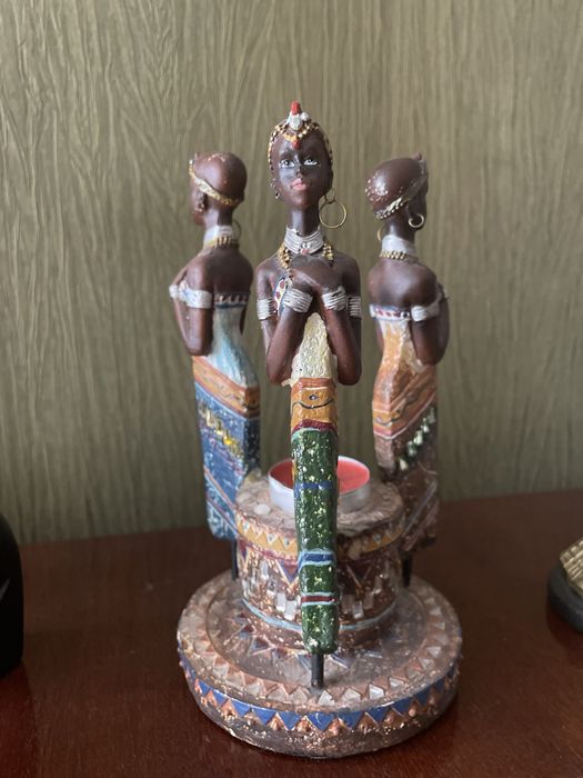 Сувенір , подарунок, підсвічник Африка