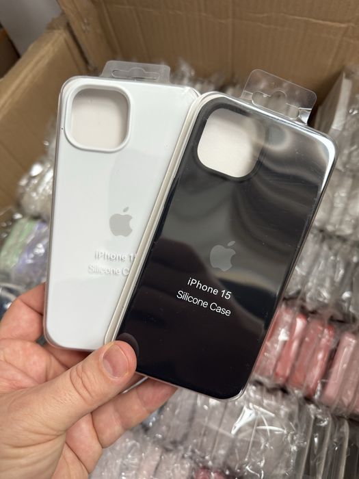 Чохол айфон 15, silicone case iphone 15